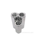 DIN6334 Aço de aço carbono aço inoxidável LONG HEX NUT